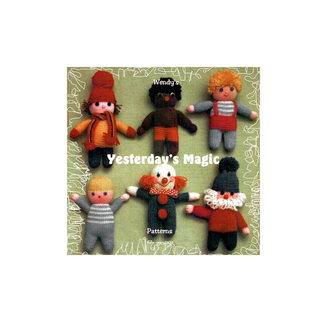 Instant Download PDF Beginners Easy Knitting Pattern to Make Small 6 ...