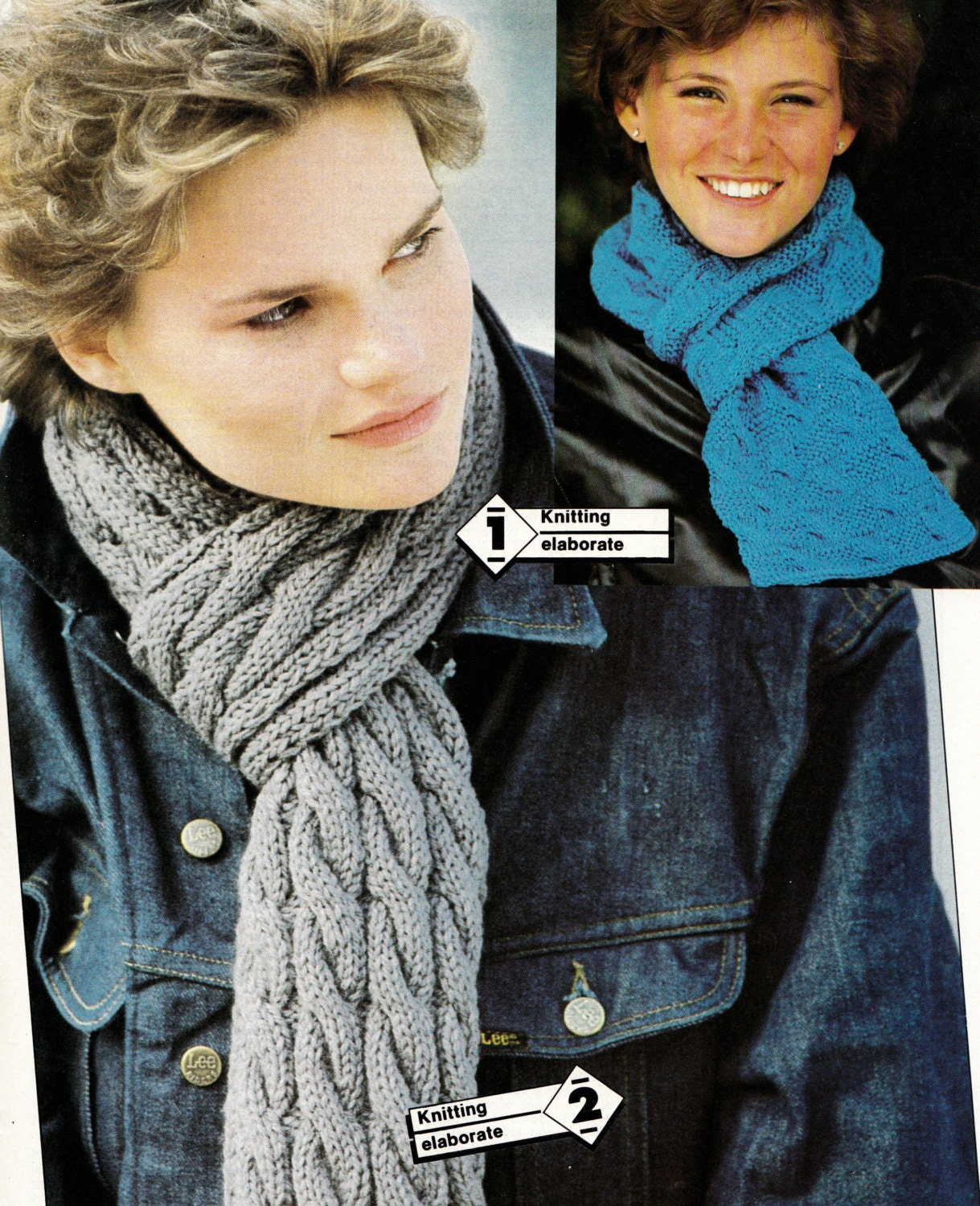 Knitted Muffler - Etsy
