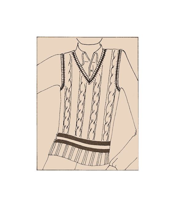 Instant Download PDF Knitting Pattern 