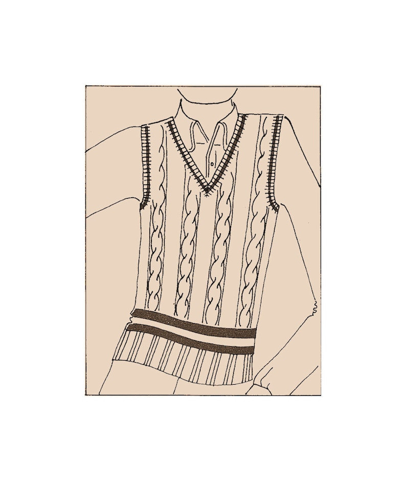Instant Download PDF Knitting Pattern to make a Mens Cricket Etsy