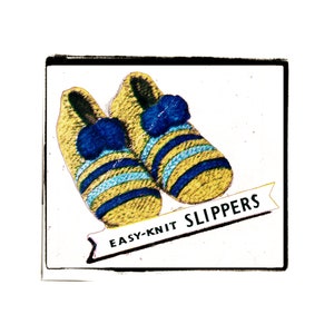 Instant Download PDF Beginners Knitting Pattern to make Slippers Indoor Shoes 8 Ply Cotton Yarn Mens Womens Childrens All Foot Sizes