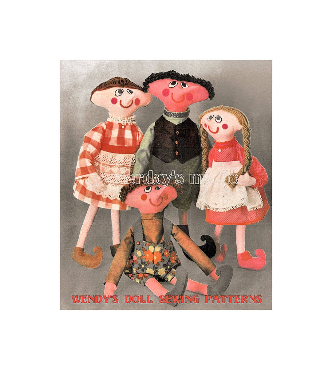 Full Size PDF Sewing Pattern Download A4 Printable to Make a Fairy ...