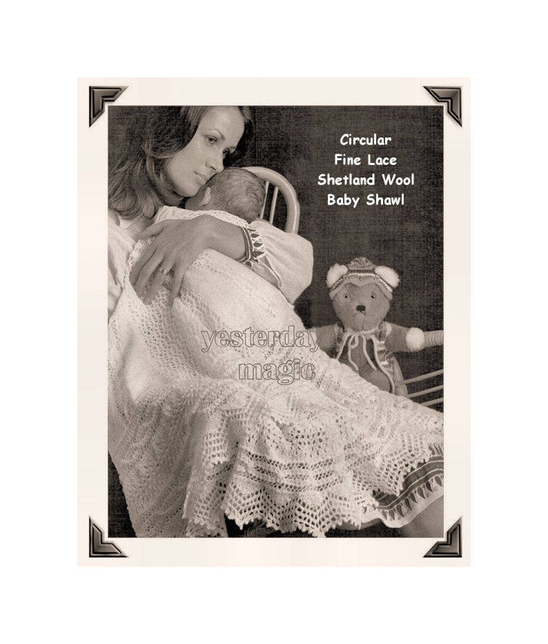 Instant Download Pdf KNITTING PATTERN to Make a Circular Cobweb Fine ...