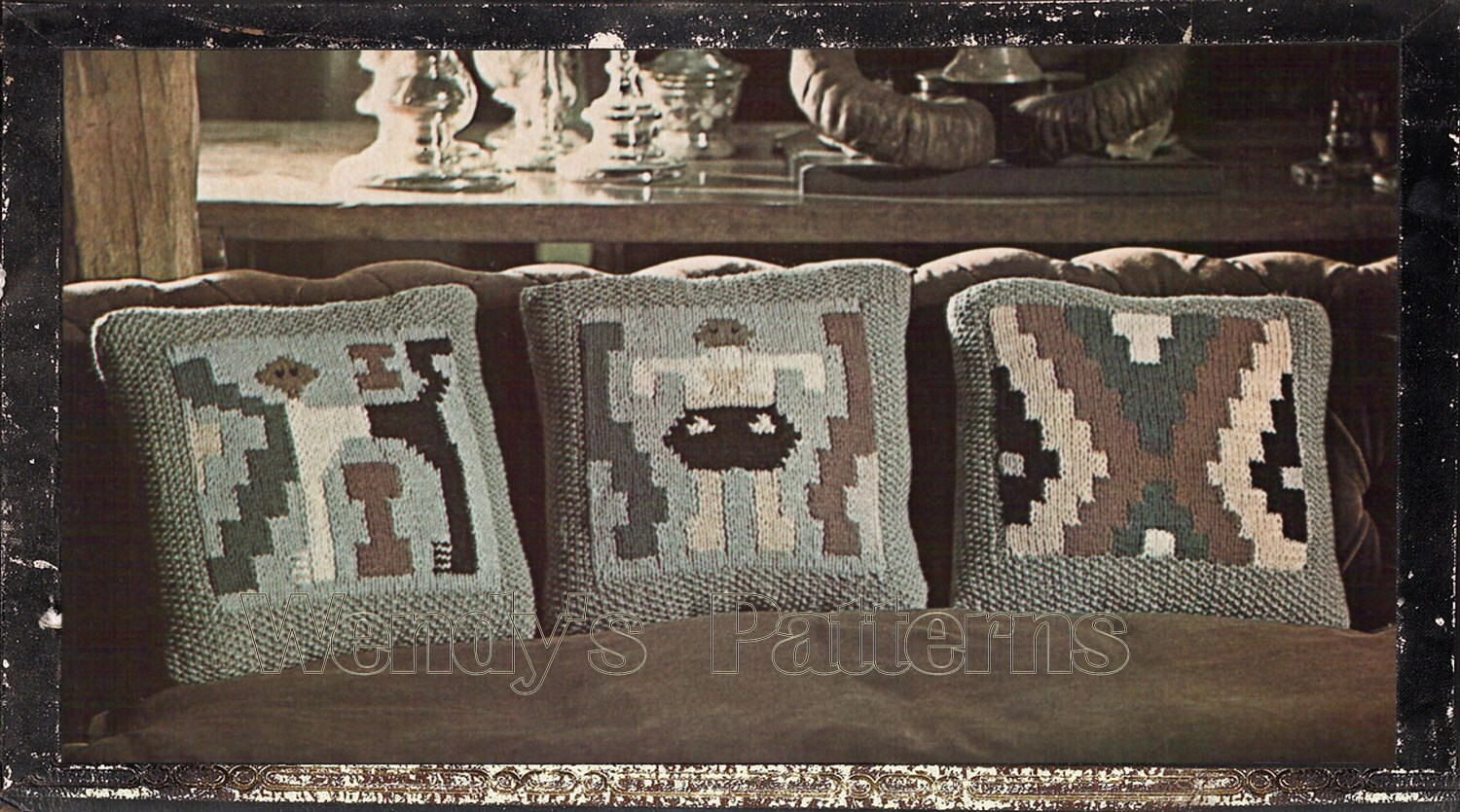Instant Download PDF Intarsia KNITTING PATTERN to make ...