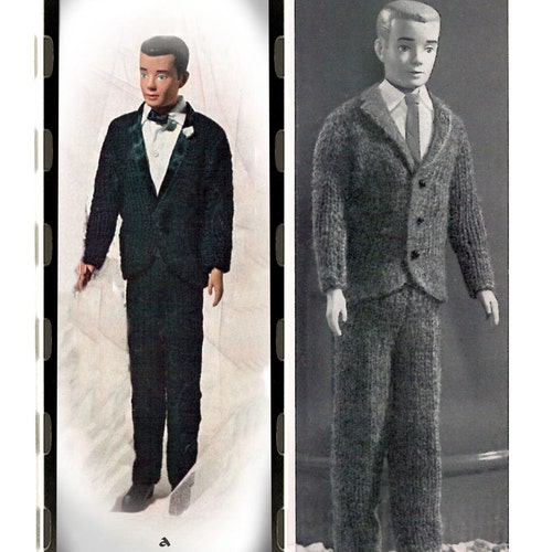 Instant Download PDF Knitting Pattern to Make Action Man or - Etsy Canada