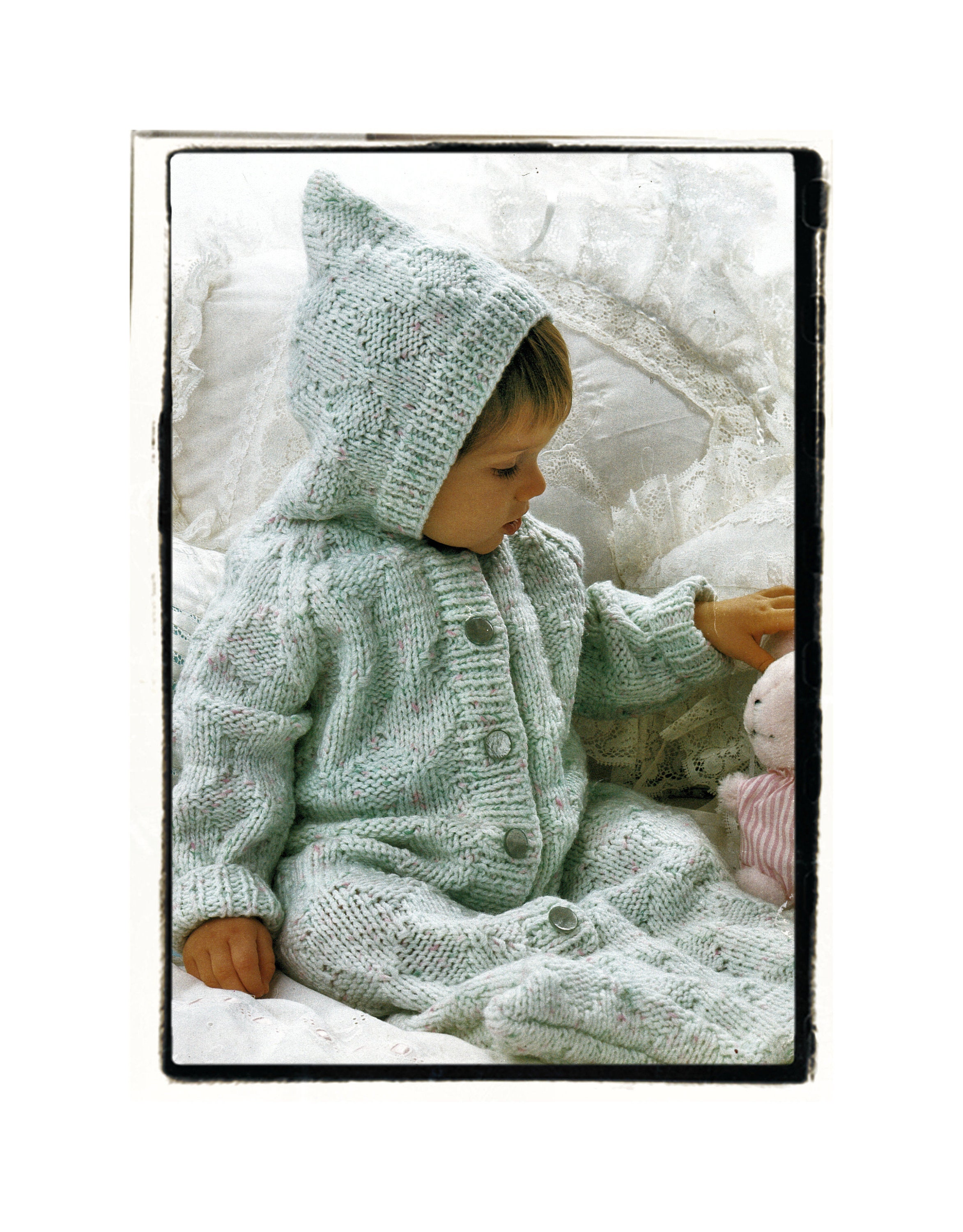 Instant Download PDF Knitting Pattern to Make a Baby Sleeping Bag ...