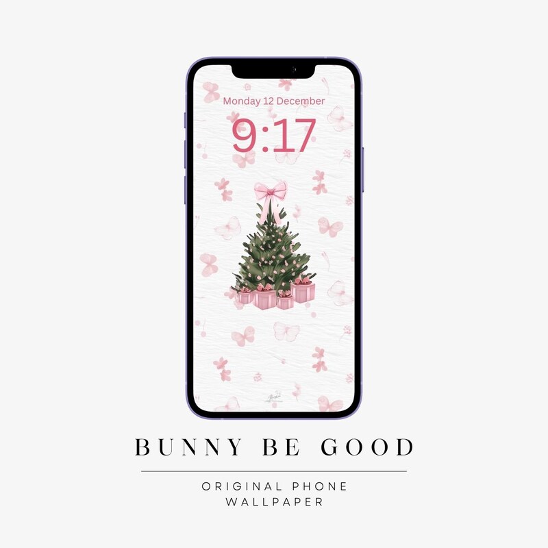 Aesthetic Bow Desktop Wallpaper - Etsy