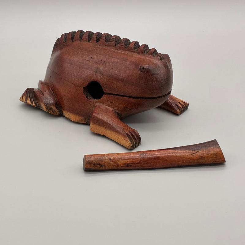 Wooden Frog Instrument - Etsy