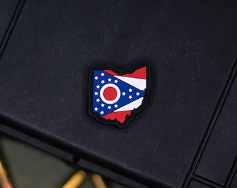 Ohio State Flag PVC Morale Patch – Tactical Gear, EDC Collector