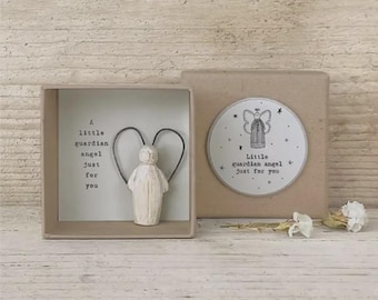Ángel de la Guarda en Caja, Regalo Solo Para Ti - Regalo de cumpleaños - Regalo para atesorar - Regalo sentimental