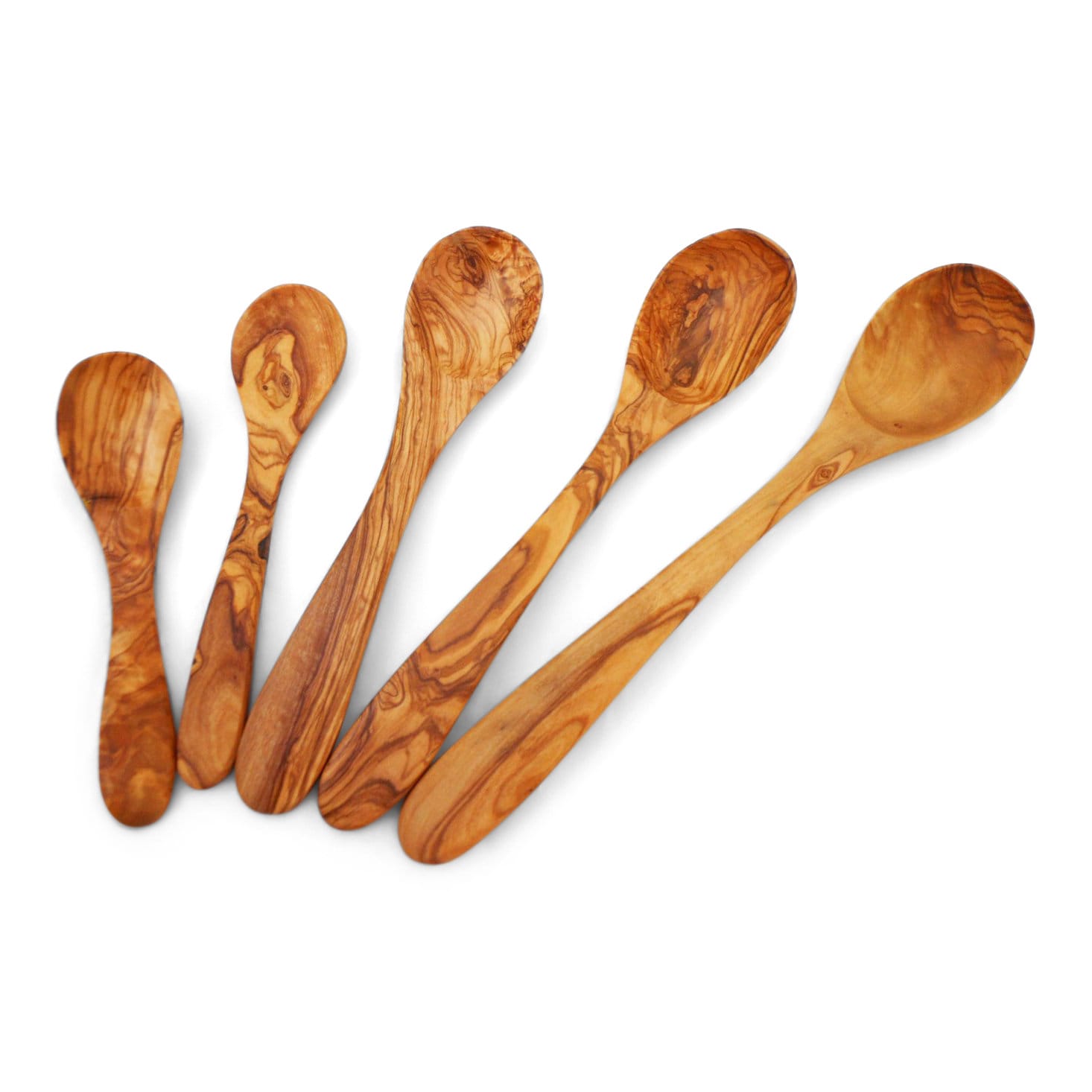 Olive Wood spoon set / Wooden spoons / Kitchen Cooking Etsy