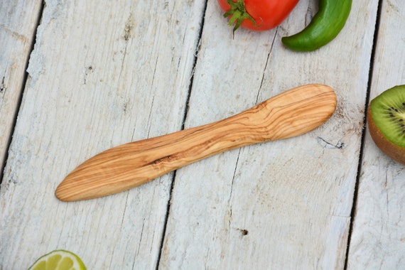 Olive Wood Knife / Spreader 7