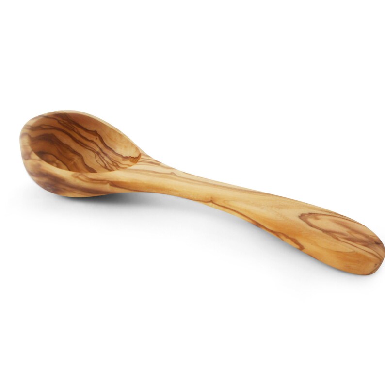 Olive Wood Soup Ladle / Wooden Kitchen Cooking Serving Soup Etsy