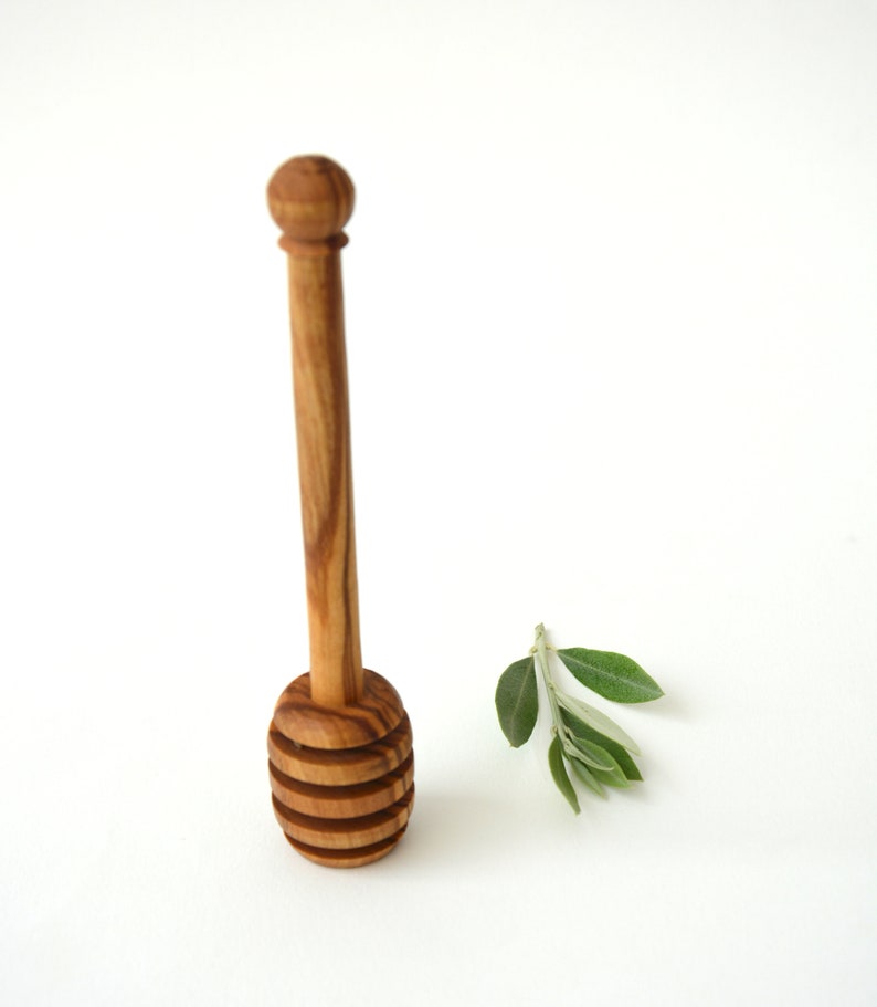 Honey Dipper Stick / Wooden Honey Spoon Etsy