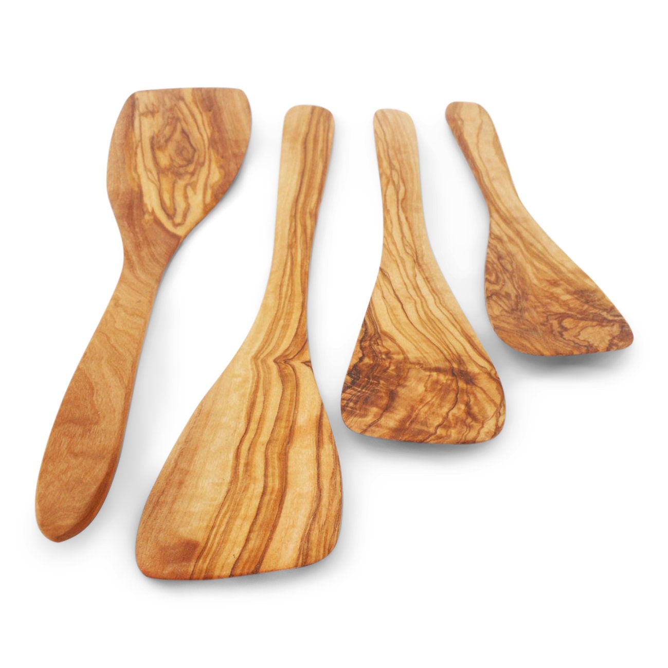 Olive Wood Spatula Set / Wooden Kitchen Spatula / Kitchen Etsy UK