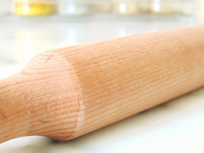 Wood Pastry Pizza French lightweight Rolling Pin Wooden Rolling Pin 19.6 inches ~ 50 cm Wedding gift