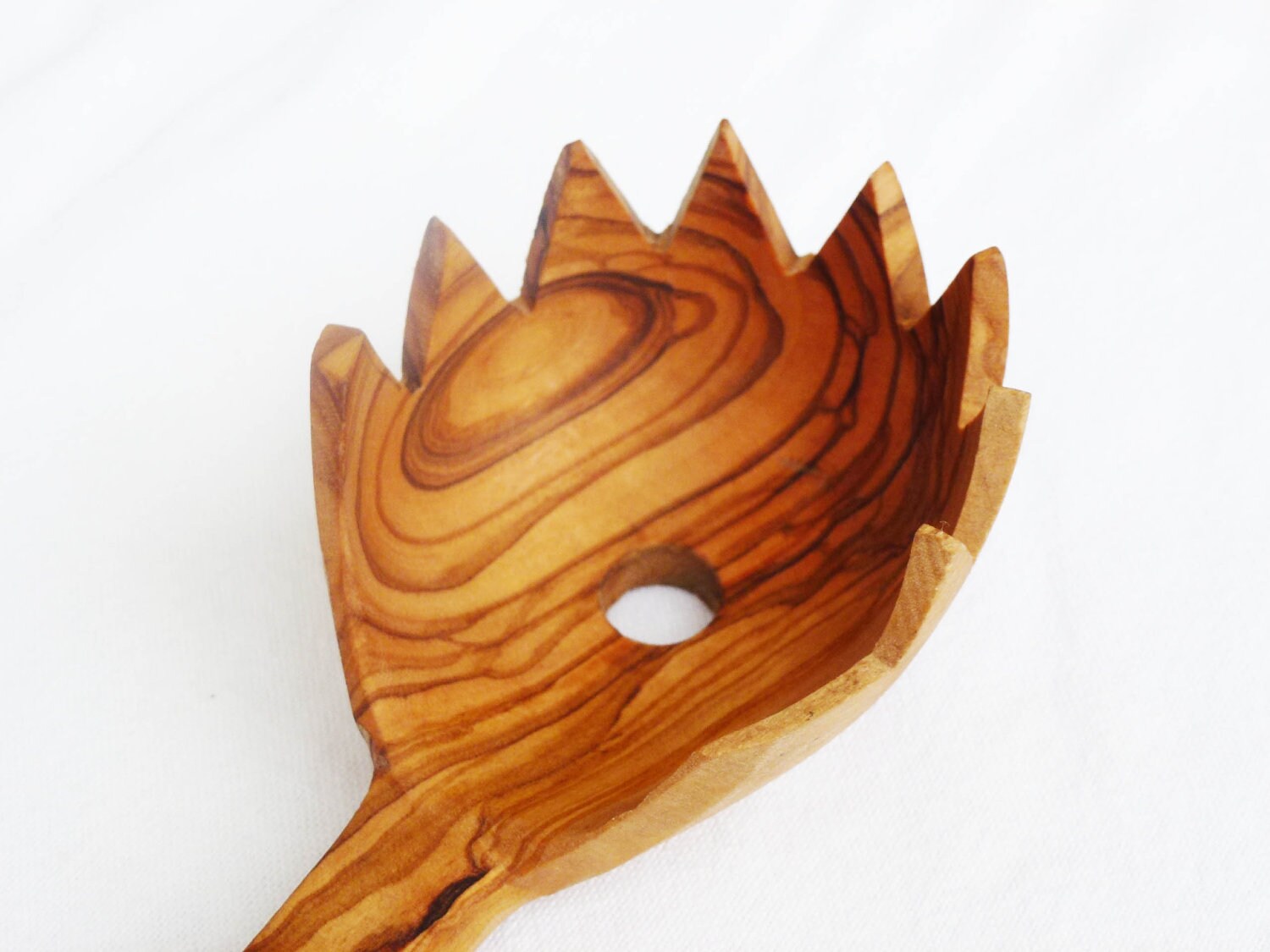 Olive Wood Spaghetti Spoon 30cm / 12 Wooden Pasta Etsy