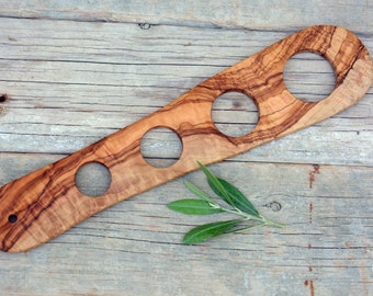 Traditional Handmade Wooden Paddle, Fufu Sticks for Mixing Foods