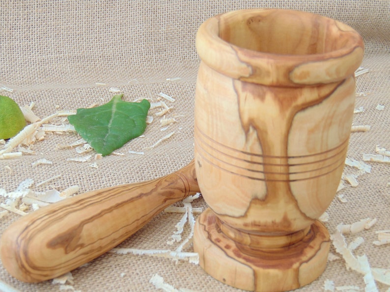 Spice Herb Grinder 3.5 Inches Rustic Wooden Mortar and Etsy