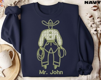 Custom Name Cow Boy Machine Embroidery Design, Cow Boy Embroidery File, Cow Boy File Design Download, Download File