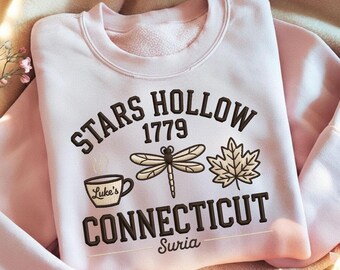 Custom Name Stars Hollow Embroidery Design, Luke’s Coffee Cup Fall Digital File, Dragonfly Leaf Autumn Machine Embroidery Pattern Digital.