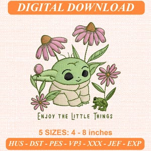 Star Wars Embroidery Design, Star Wars Character Apparel Pattern, Digital Download DST PES
