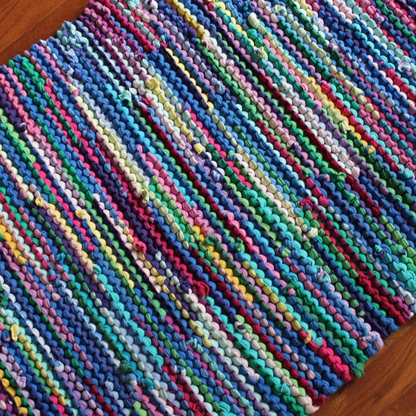 Twined Rag Rugs - Etsy