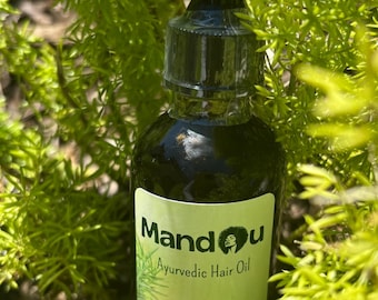 Ayurvedic Hair Oil for Growth, Thickness, and Strength (2oz)