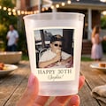 Personalized Birthday Photo Frosted Cups, Custom Polaroid Party Cups, Picture Cup Favors, Adult Birthday Drink Cups, Custom Party Cups