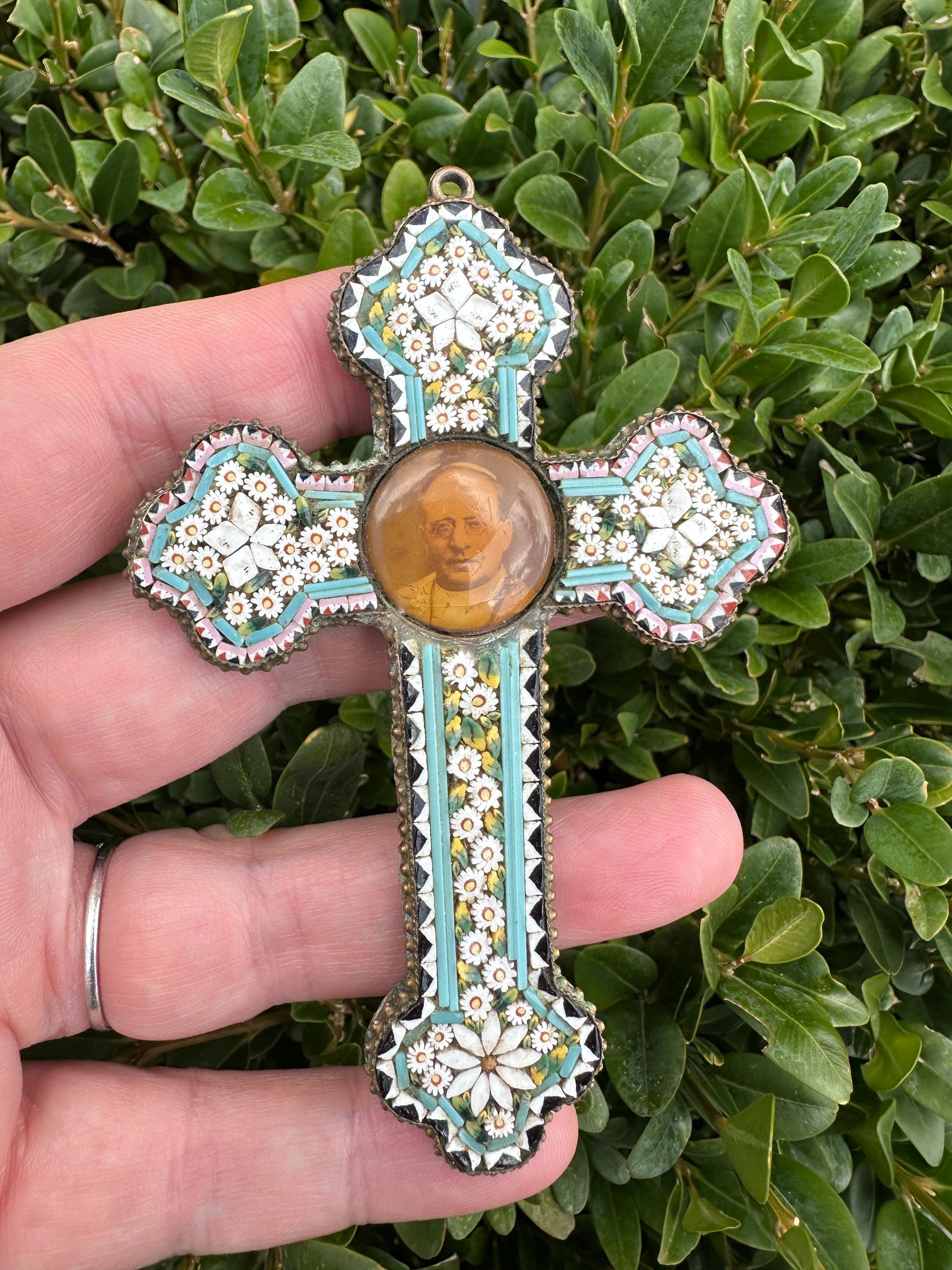Micromosaic crucifix - Etsy 日本