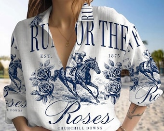 Talk Derby To Me Jockey Blouse Shirt, Kentucky Derby Churchill Downs Horse Racing Shirt, Kentucky Derby Tee