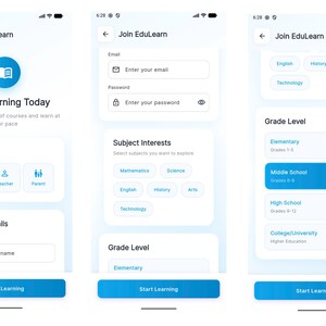Flutter Signup UI Kit - 20 Premium Screens, Authentication Forms ...