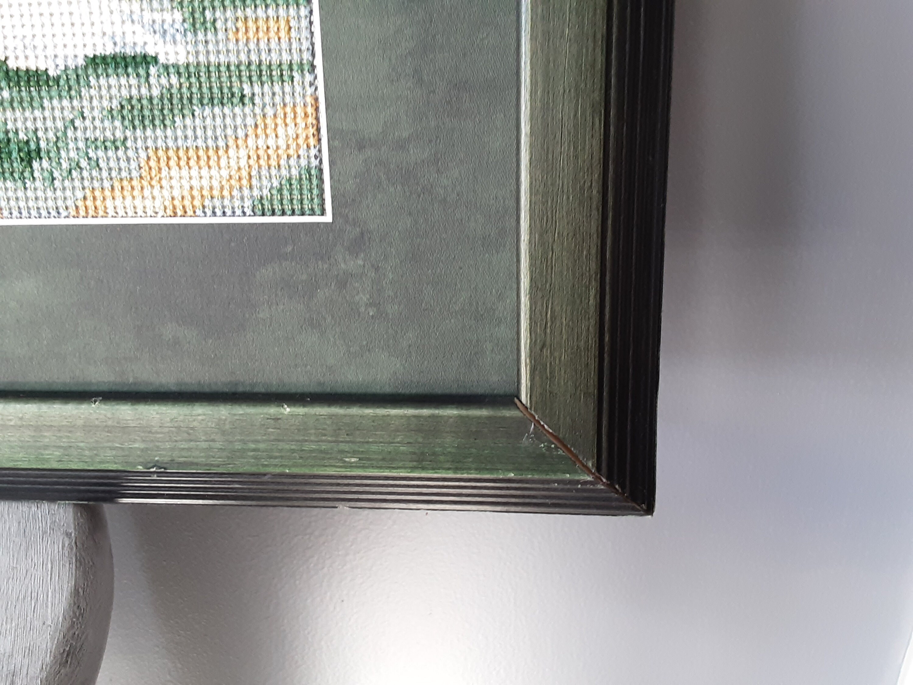 Cross Stitch Wall Hanging Vintage Wall Decor Handstitched Etsy UK