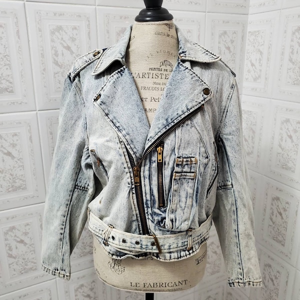 Long Denim Jacket Etsy