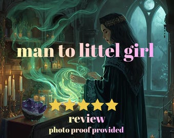 gender swap male to a little girl, body swap spell , body swap transformation , embracing feminine youth and innocence, Same day Casting