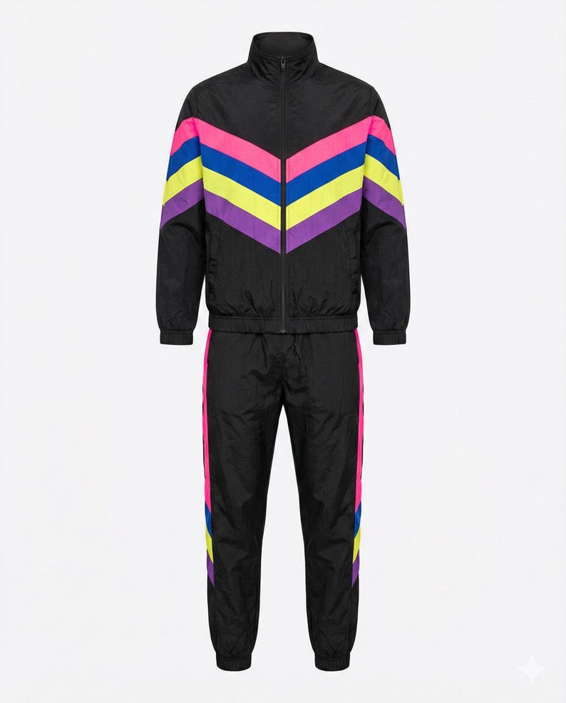 Electric Callboy Tracksuit Set Retro 90s Windbreaker Jacket Pants ...