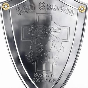Personalised Medieval Templar Shield Gifts & Coplay Steel Heater Shield