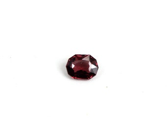 Tanzania Umbalite Garnet Faceted Fancy Cut Purple Red Semi Precious Gemstones January Birthstone