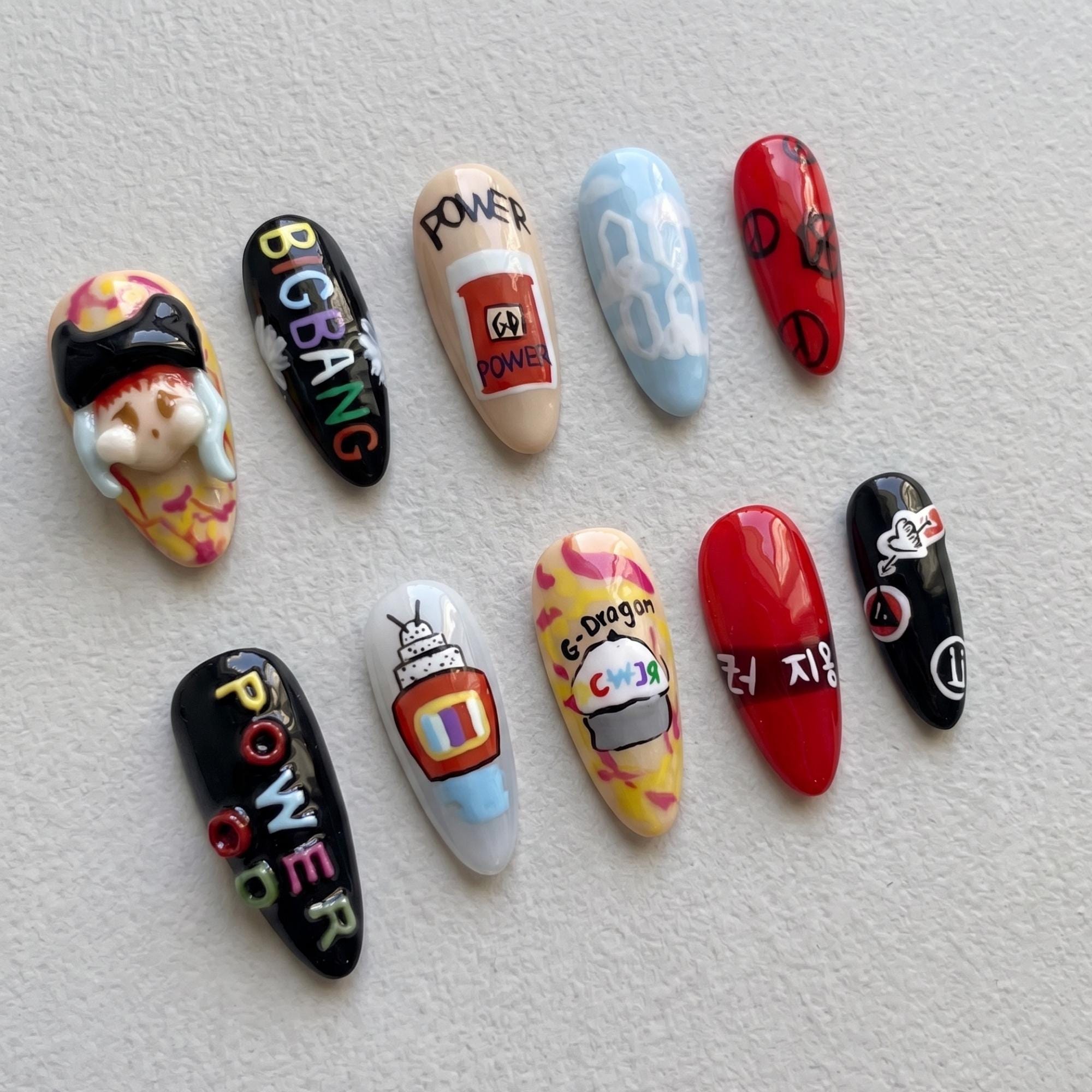 Gdragon nails - Etsy 日本