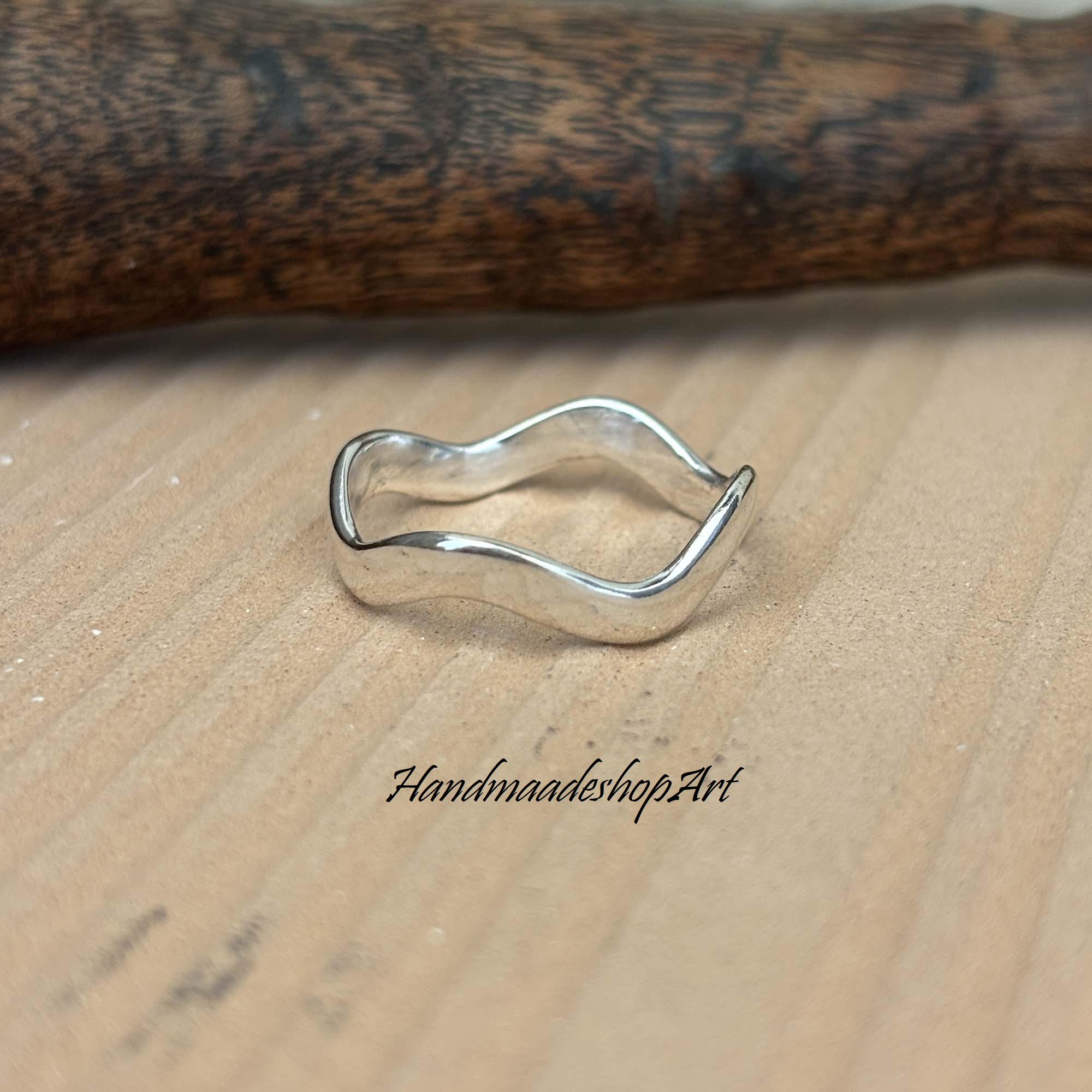 Wave ring - Etsy 日本