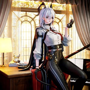 Cyber Dancer STL | 3D-printbeeldje Urban Tech Idol | Futuristische Street Girl-stijl | Dynamisch cyberpunk 3D-printbeeldje I Battle Pose Zani