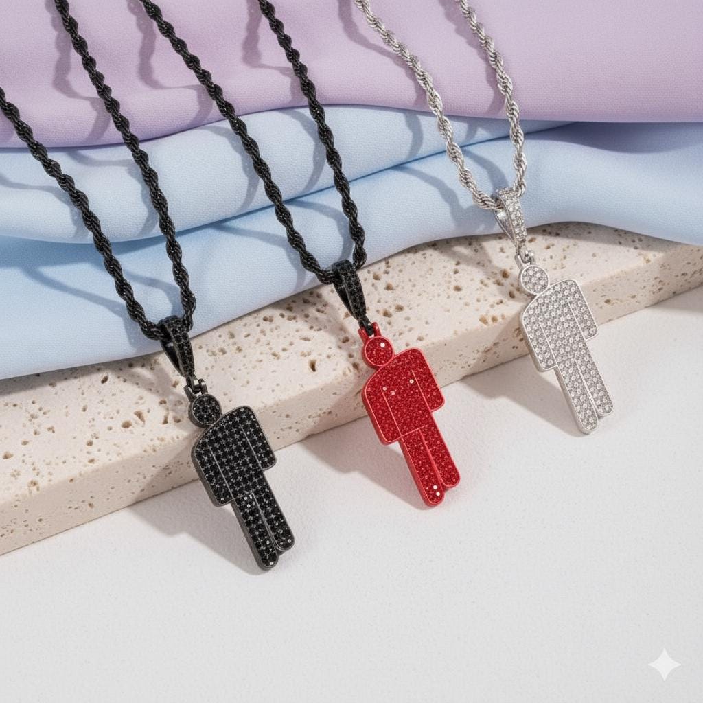Black billie eilish blohsh necklace - Etsy 日本
