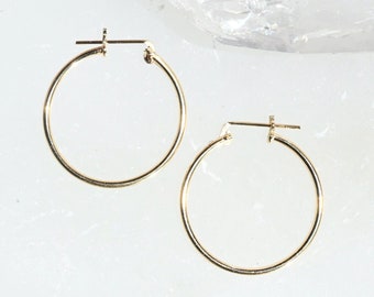 14K Hoop Earrings, 14K Gold Earrings, 14K Gold Earrings Hoops, 14K Gold Hoop Earrings, 14K Gold Hoops Earrings, 14K Earring, Gift For Her