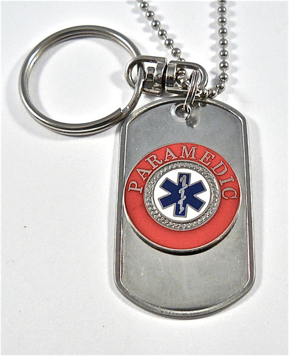 STEEL FLAME Guardian Angel Titanium Dog Tag