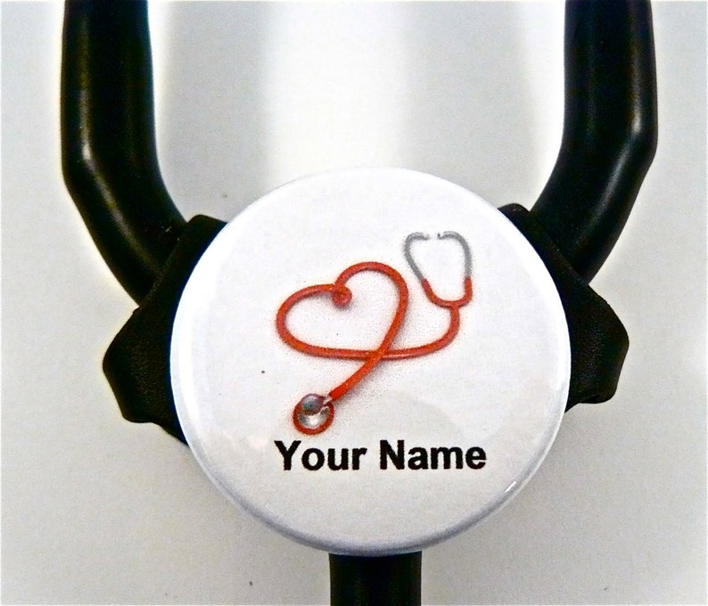 3M Littmann Bling ID Stethoscope name tag Fits all Littmann Etsy