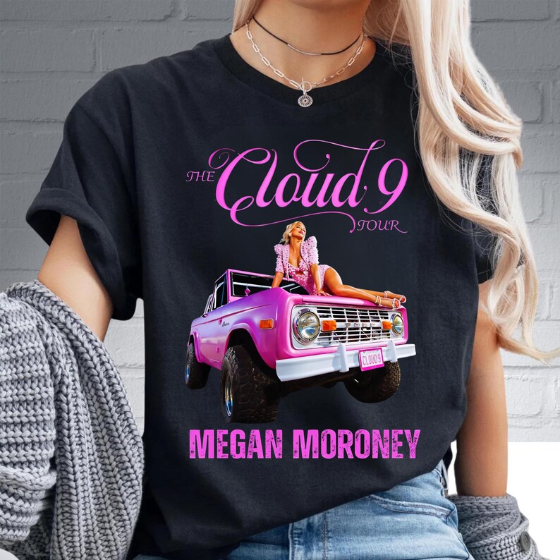 Megan Moroney Cloud 9 Tour PNG, Country Music Concert Graphic, Fan Art ...