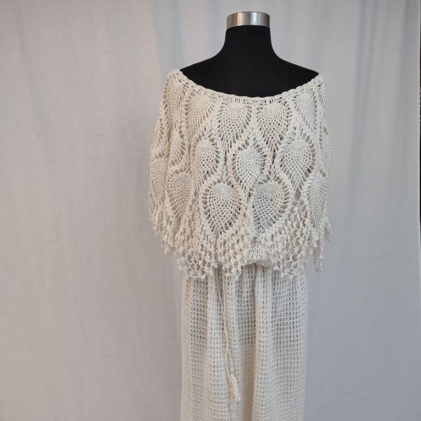 Vintage crochet set bridal