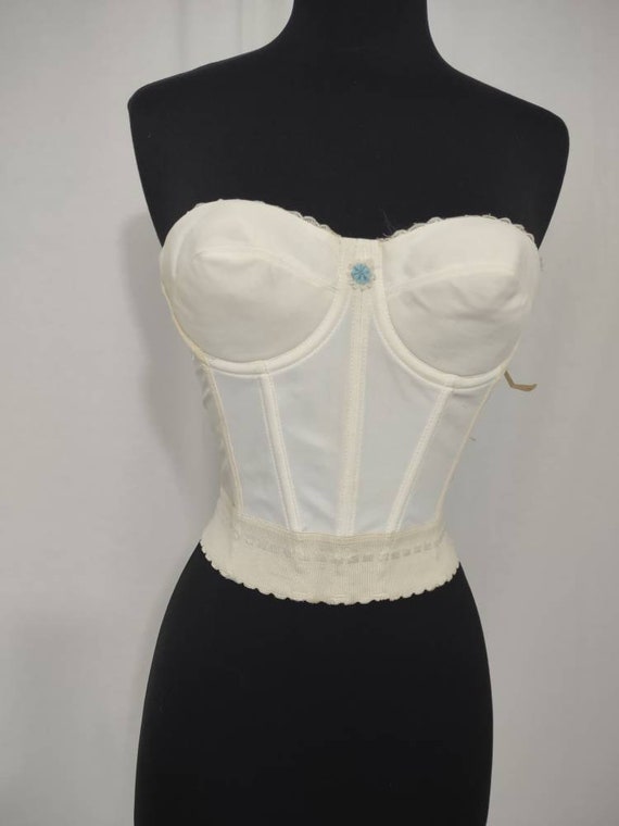 Vintage carnival long line bra 34b - image 1