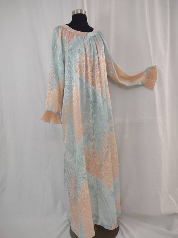 Mary McFadden zip up caftan robe - image 4