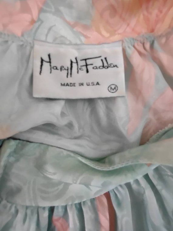 Mary McFadden zip up caftan robe - image 3